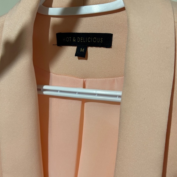 Peach cape blazer - Picture 6 of 9